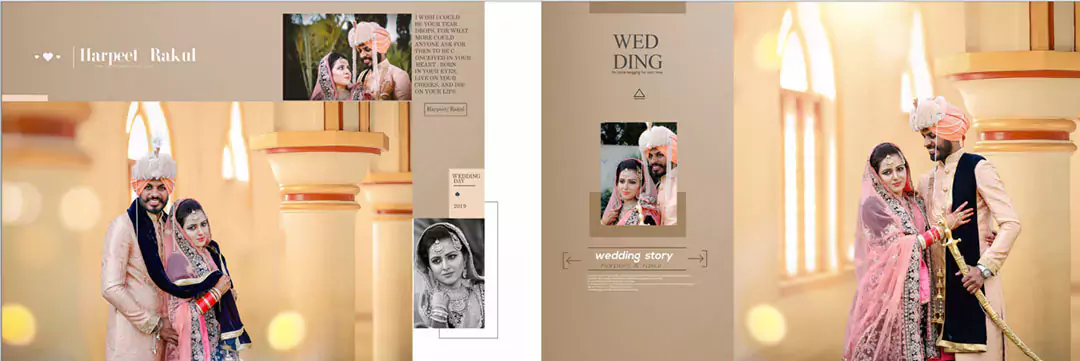 wedding album templates